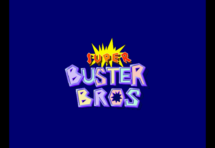 Buster Bros. Collection Title Screen